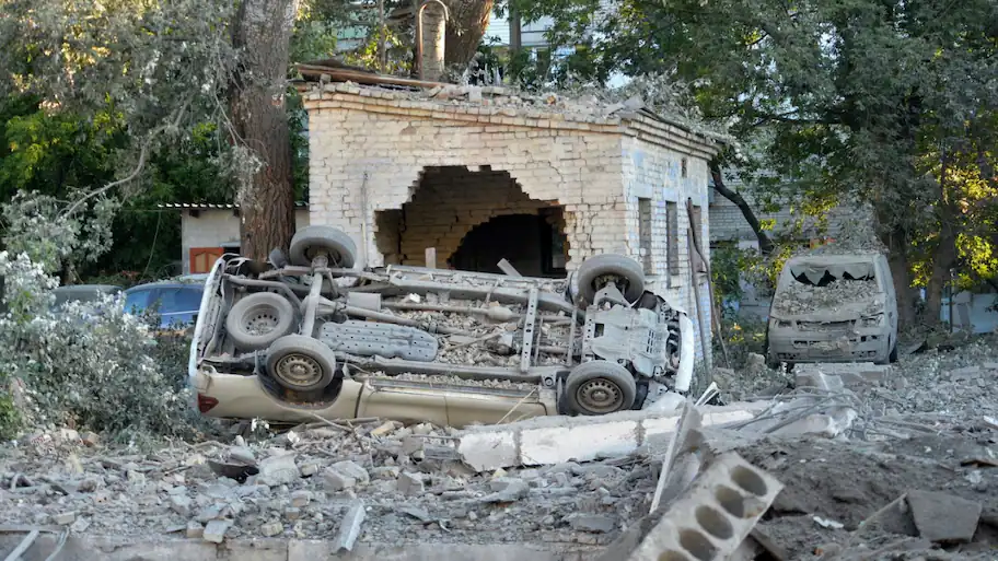 Russian drone strikes Ukraine's security service headquarters in Kyiv, five injured