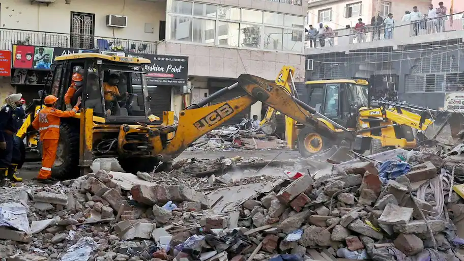 27-hour rescue, 7 deaths and 3 arrests - what happened so far — Delhi building collapse