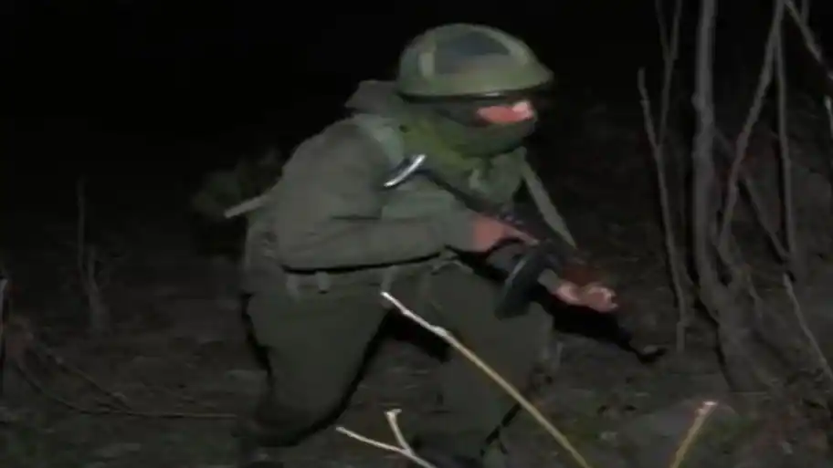 Budgam: Security forces have killed one suspected terrorist in a late-night encounter
