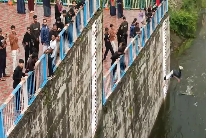 Man Jumps 30 Feet Into Dam For Reel, Fractures Both Legs