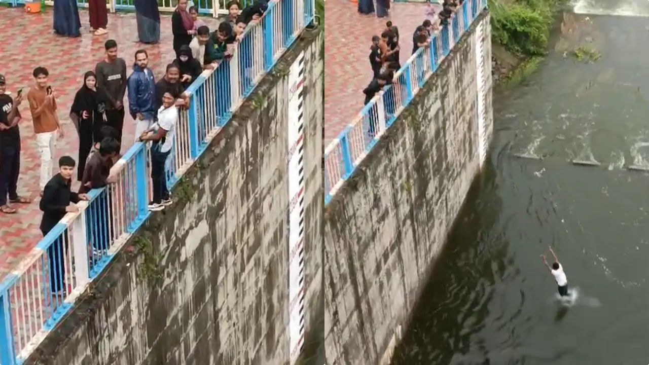 Man Jumps 30 Feet Into Dam For Reel, Fractures Both Legs