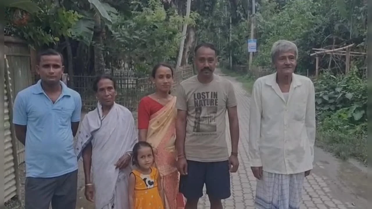 Pankaj Barman from Nalbari in Assam is back with his family after a harrowing week in Nepal