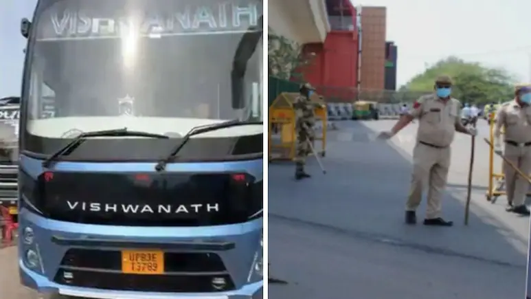 Moving towards the Delhi-Noida intersection near Mayur Vihar, which is one of the busiest