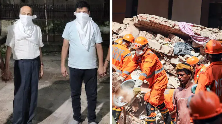 Seven died and 5 were injured in the building collapse
