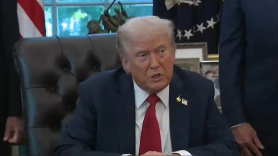 US President Donald Trump has publicly justified his decision to exclude CNN, MS NOW