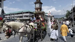 Despite threat, Kashmiri Pandits hold grand Janmashtami Shobha Yatra in Srinagar
