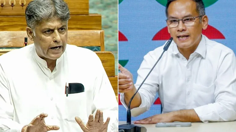 Two of the five Congress MPs - Gaurav Gogoi and Manish Tewari - are disputing the charge that