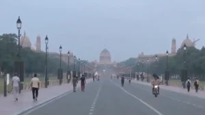 Delhi-NCR residents woke to cooler and pleasant weather on Monday as cloudy skies and a gentle