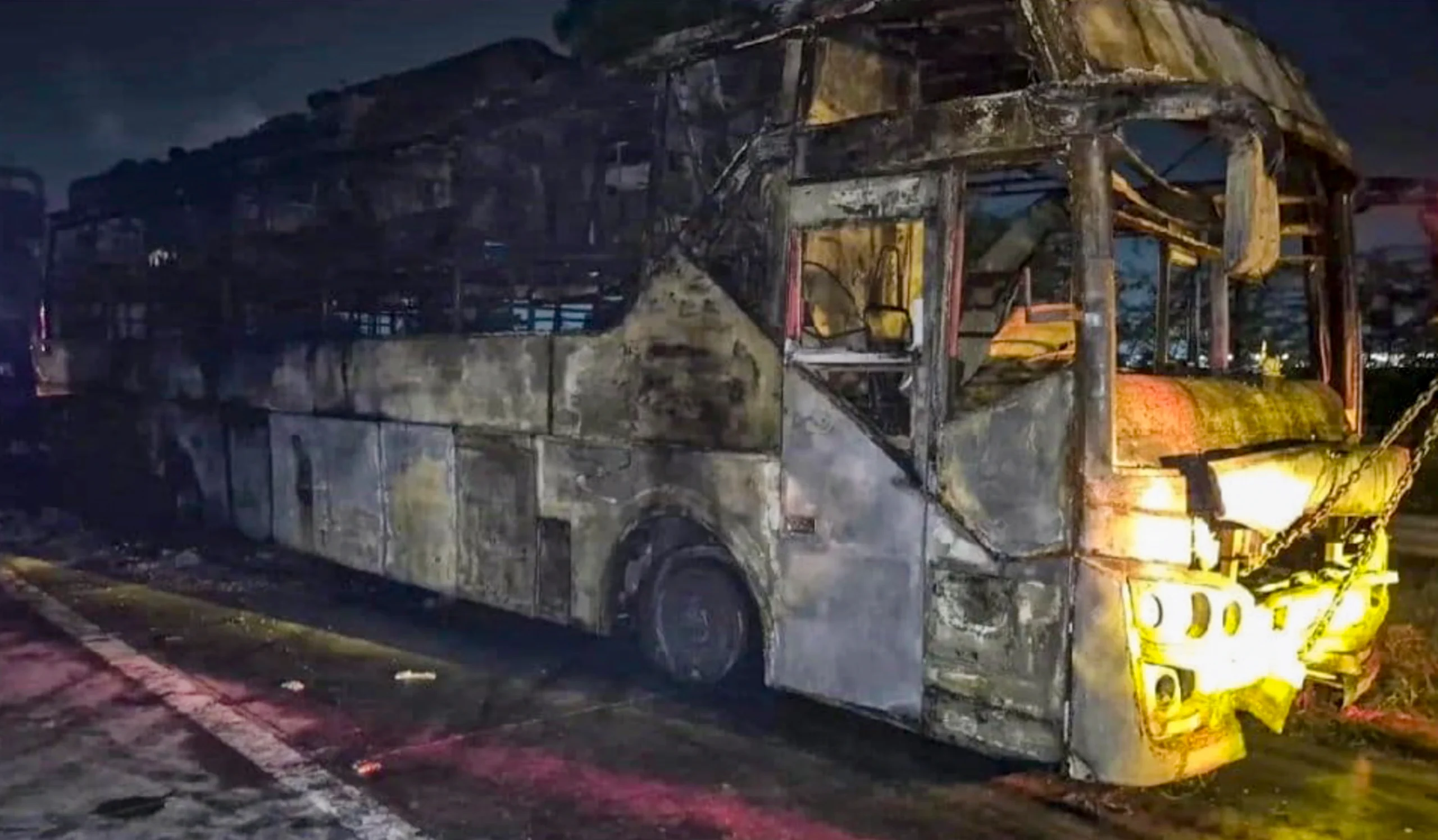 Greater Noida Bus On Fire, Driver Told Passengers "Won't Stop, Don't Care If You Die"