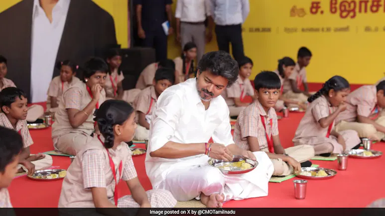 Vijay Builds On MK Stalin's Breakfast Scheme, But Gives It A New Identity