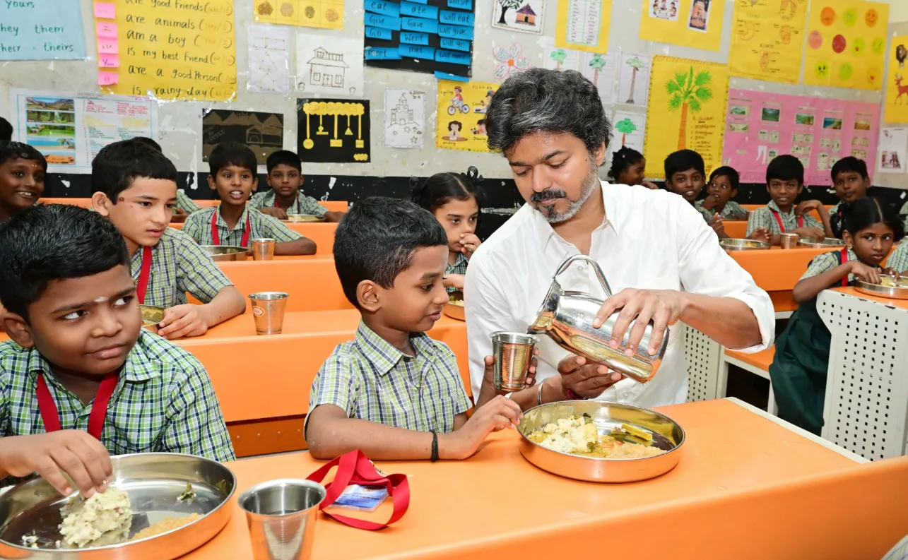 Vijay Builds On MK Stalin's Breakfast Scheme, But Gives It A New Identity