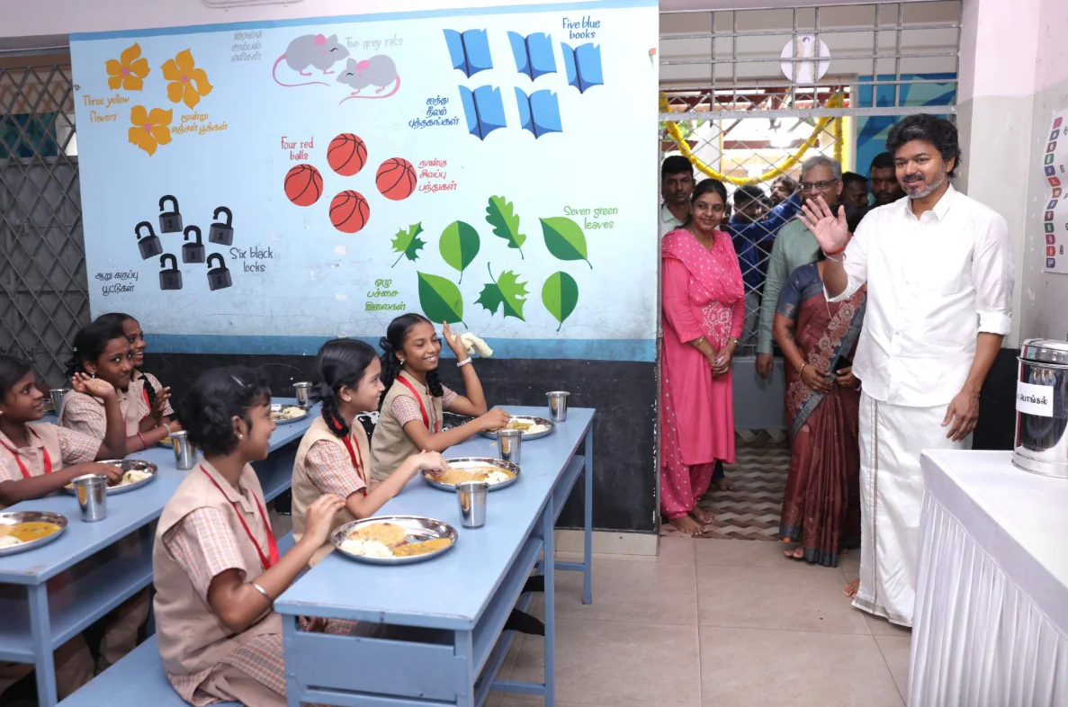 Vijay Builds On MK Stalin's Breakfast Scheme, But Gives It A New Identity