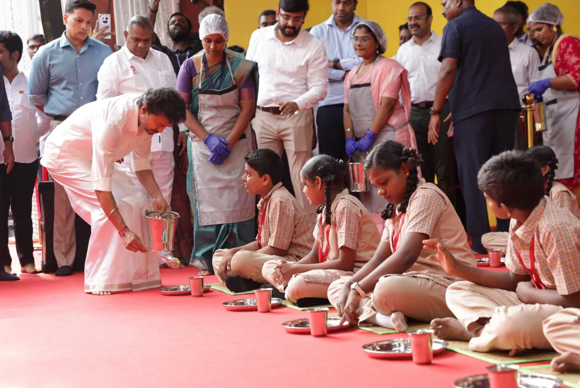 Vijay Builds On MK Stalin's Breakfast Scheme, But Gives It A New Identity