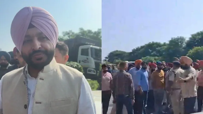 BJP leader and former Union Minister Ravneet Singh Bittu has alleged that his convoy was