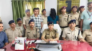 Tiwari has been arrested for kidnapping and throwing a passenger off the train