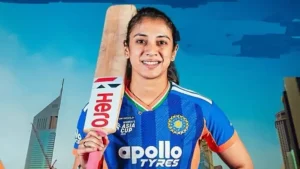 Mandhana’s 64-ball 124 powered India to 193/5, a knock which made her the highest run-scorer