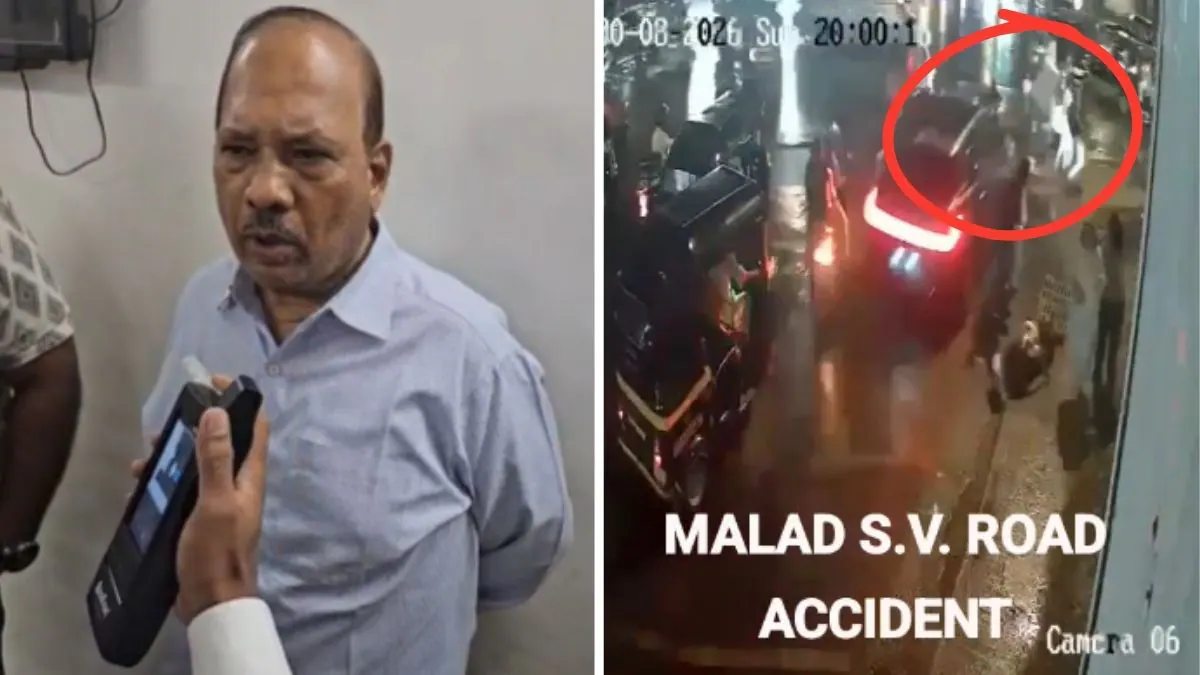 Video: Moment MG Windsor Hit Scooter, Autos, Killing Woman In Mumbai