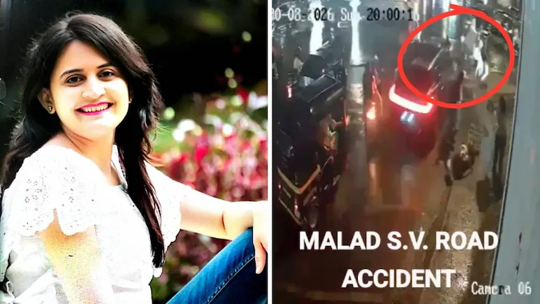 Video: Moment MG Windsor Hit Scooter, Autos, Killing Woman In Mumbai