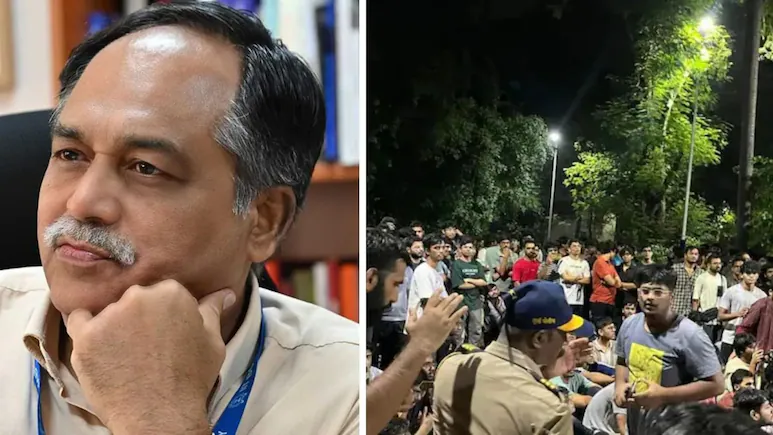 Embroiled in student protests over the past few days due to death by suicide of a second-year