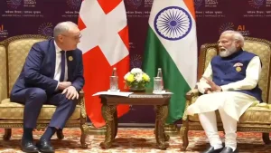 Swiss President Guy Parmelin is likely to visit India next week for talks with Prime Minister