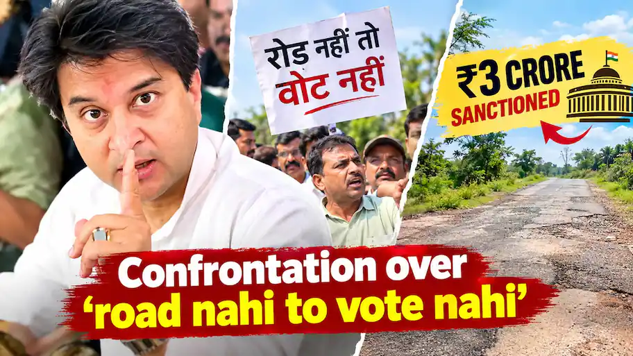 Just half an hour after the video gained traction online, Scindia announced a Rs 3 crore