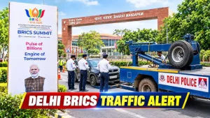 Delhi Police issued a comprehensive travel advisory following motorcade rehearsals that