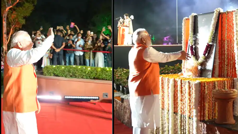 PM Modi joins 'bhajan clubbing' on Deen Dayal Upadhyaya jayanti — Tradition meets youth
