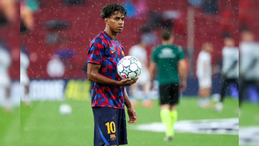 Lamine Yamal became the youngest player to captain Barcelona as the Spanish champions began