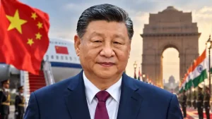 Chinese President Xi Jinping arrived in New Delhi for the 18th BRICS Summit on Saturday, making
