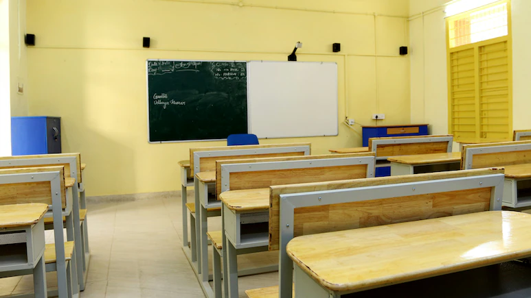 At least three schools in Delhi received bomb threat emails on Tuesday, prompting security