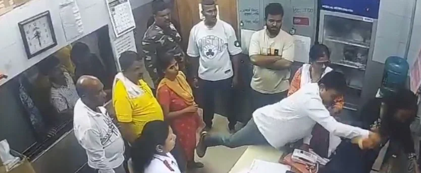 Would you go in a hospital and hit just anyone?