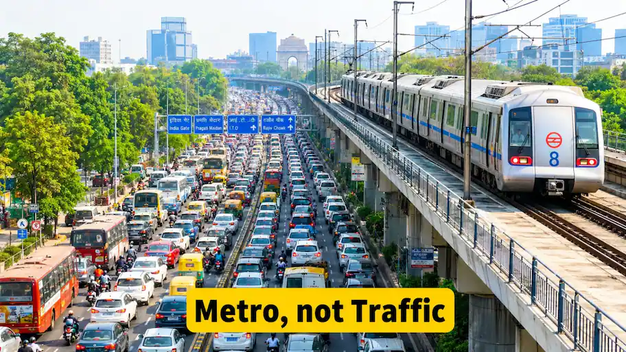 Why you should skip the roads and take the metro in Delhi today — Beat the BRICS Summit gridlock