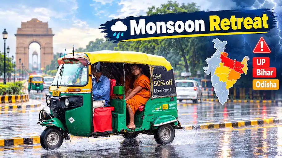 Brace for impact: IMD issues heavy rain warning for UP, Bihar & Uttarakhand New Delhi