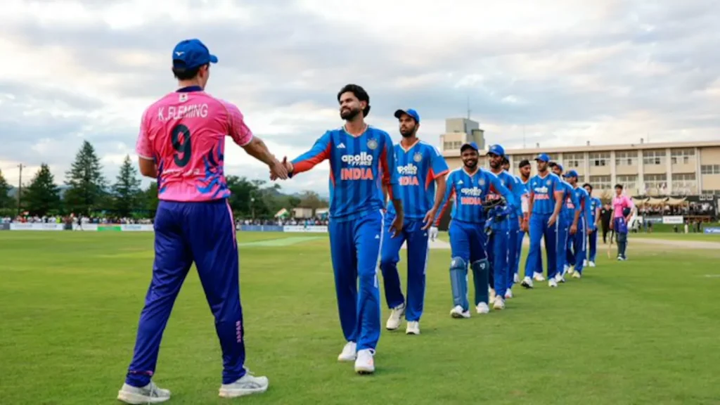 World champions India narrowly survived being on the end of a huge upset as they edged