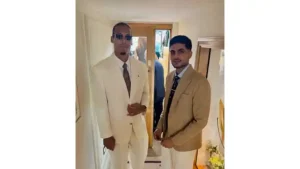 India’s ODI and Test captain Shubman Gill met Dutch footballer and Liverpool defender Virgil