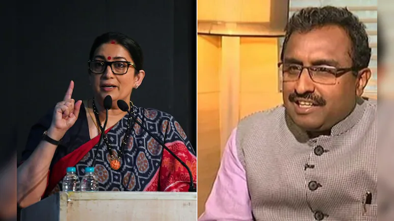 BJP Names State In-Charges, Smriti Irani receives Haryana, Ram Madhav Tamil Nadu