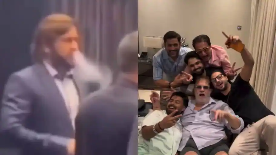 MS Dhoni's playful dig at haters while talking to Rishabh Pant goes viral- WATCH — 'Hookah peeke