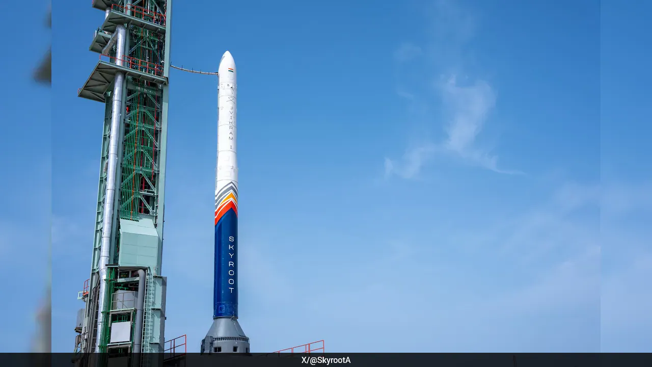 Pawan Kumar Chandana, CEO of Skyroot Aerospace, said this is a huge and exciting time for space