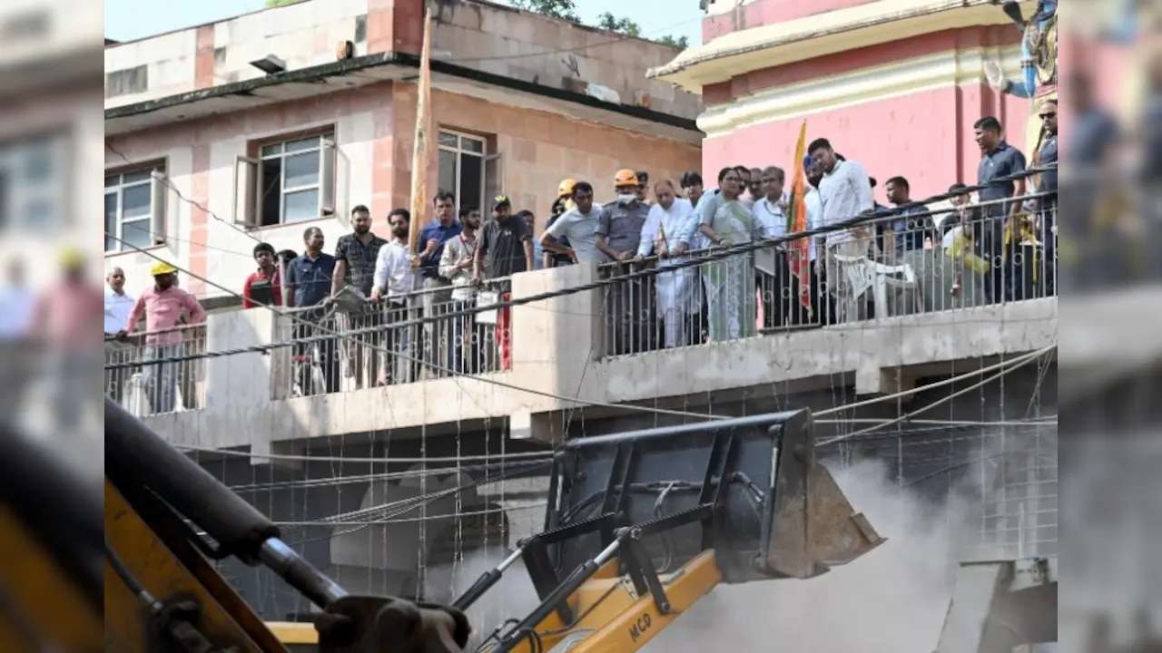 Days after the tragic building collapse in South Delhi's Satya Niketan in which seven people