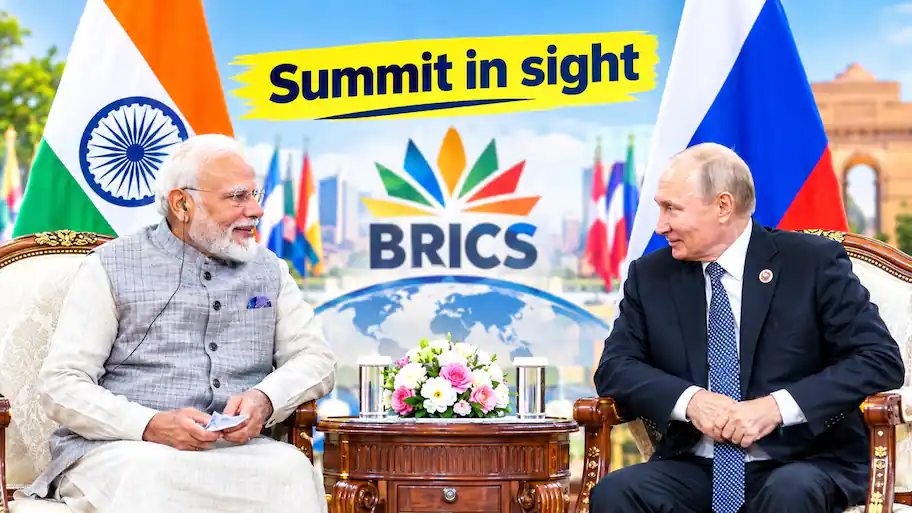 Russian President Vladimir Putin is scheduled to arrive in New Delhi ahead of the 18th BRICS