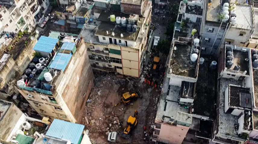 Building owner Hariram Gupta was arrested from Rajasthan on Monday, while the Municipal