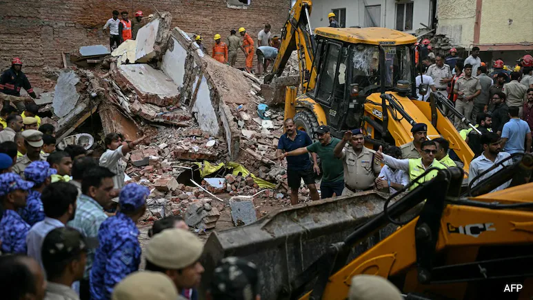 Building owner Hariram Gupta was arrested from Rajasthan on Monday, while the Municipal