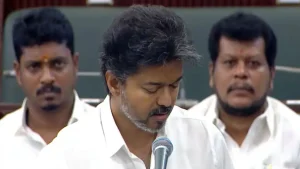 Tamil Nadu Chief Minister C Joseph Vijay announced on Wednesday that his government will