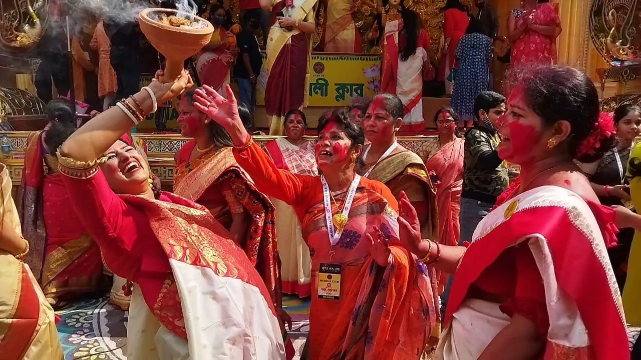 So, my dear Babaji from Central India, mutton is a vegetarian bhog during Durga Puja