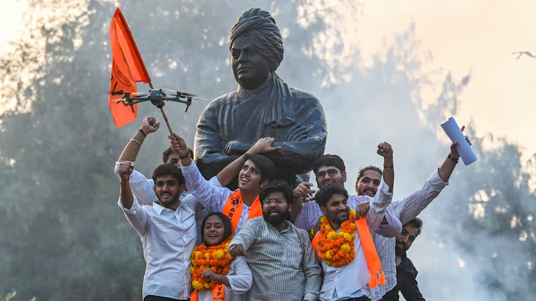 A Ticket Row Led To Congress Wipeout From Delhi University Student Body