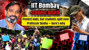 Protest ends, but students split over Professor Doolla - here's why — IIT Bombay student death