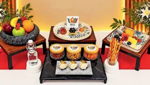 Gandhi questioned the absence of non-vegetarian dishes in a post on X, “For the record: 80%