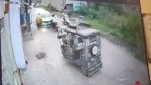 On Camera, Speeding Car Rams 6 Vehicles In Punjab, Biker Flung Into Air