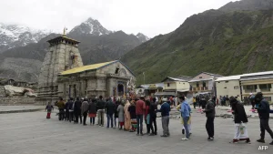 Kedarnath, one of India's most visited Himalayan pilgrimage sites, has recorded a sharp rise