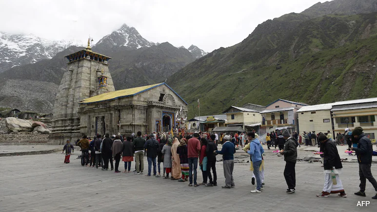Kedarnath, one of India's most visited Himalayan pilgrimage sites, has recorded a sharp rise